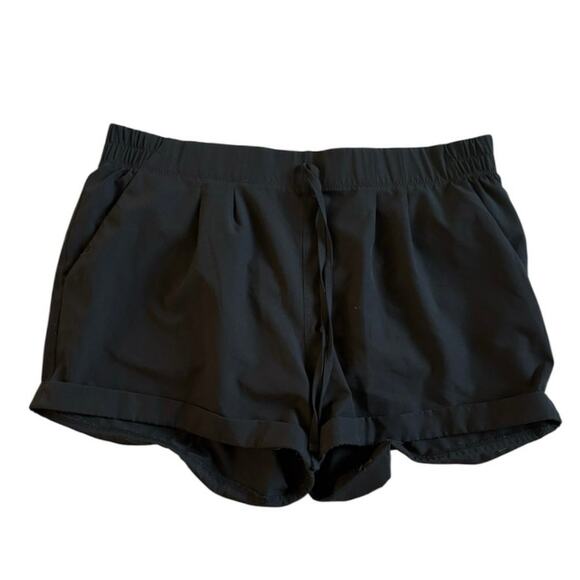 Zyia Black Athletic Shorts Large - Picture 1 of 3